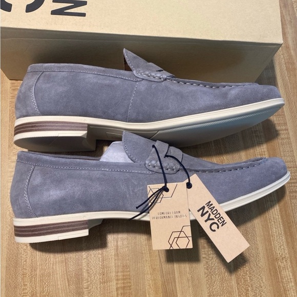 MADDEN NYC Clay Loafers Leather NWT size 13 - Picture 8 of 11